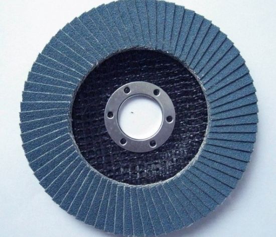 ALLSTEEL Flap Discs - 80 Grit, 4-1/2 in. Abrasive Disc for Metal Deburring, Finishing