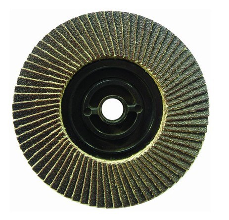 ALLSTEEL Flap Discs - 80 Grit, 4-1/2 in. Abrasive Disc for Metal Deburring, Finishing