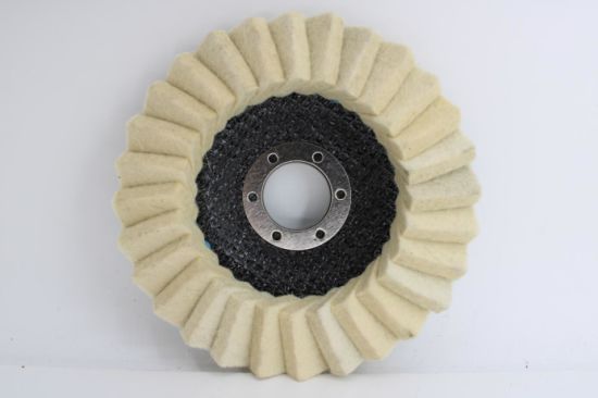100X10mm Felt Wheelswith Inner Hole Wool Wheel